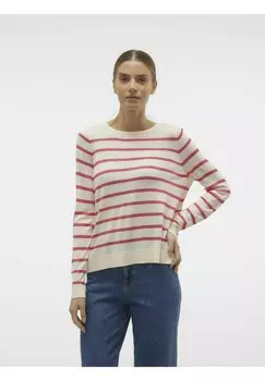 Свитер вязаный NOVA O-NECK Vero Moda, цвет birch