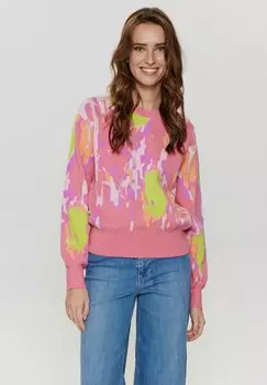 Свитер вязаный NUPOPSY Nmph, цвет roseate spoonbill