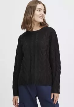 Свитер вязаный OXOTANA Oxmo, цвет black