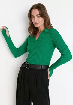 Свитер вязаный PARENT-101107229 Trendyol, цвет green