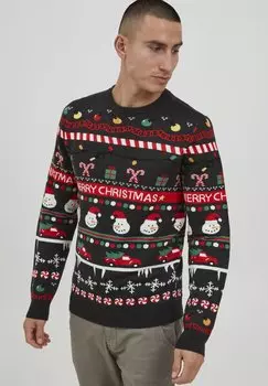 Свитер вязаный PRRUBEN 11 Project, цвет dark navy