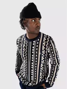 Свитер вязаный свитер Kazane, черный