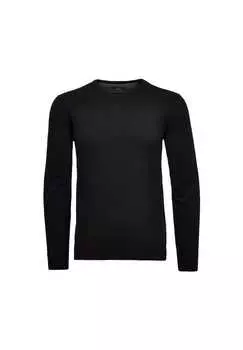 Свитер вязаный свитер r-neck Ragman, черный