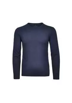 Свитер вязаный свитер r-neck Ragman, синий