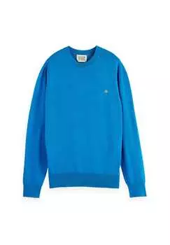 Свитер вязаный свитер r-neck Scotch & Soda, синий