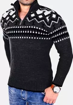 Свитер вязаный TROYER NORWEGER Reslad, цвет dunkelgrau