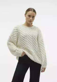 Свитер вязаный VMHANA O-NECK GA Vero Moda, цвет birch