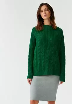 Свитер вязаный WENWENA TATUUM, цвет green