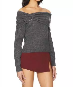 Свитер Wylie цвета древесного угля ASTR, цвет charcoal