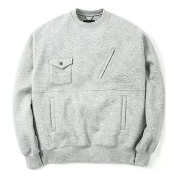 Свитер x invincible fw22 pocket sweater 'grey' The North Face, серый