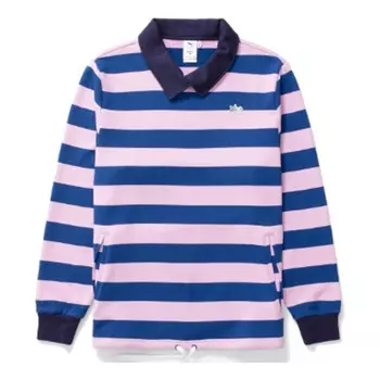 Свитер x noah striped crew sweater 'blue pink' Puma, синий