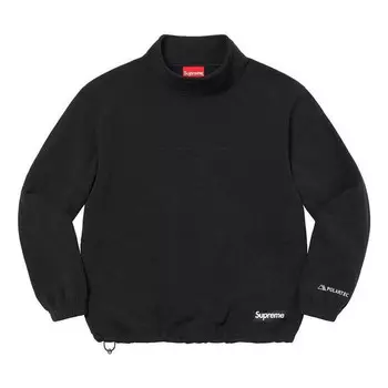 Свитер x polartec mock neck pullover 'black white' Supreme, черный