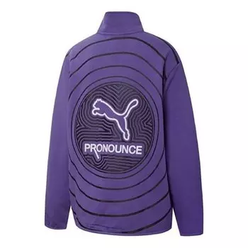 Свитер x pronounce half-zip logo sweatshirtpurple Puma, бежевый