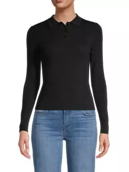 Свитер Yal New York в рубчик, черный