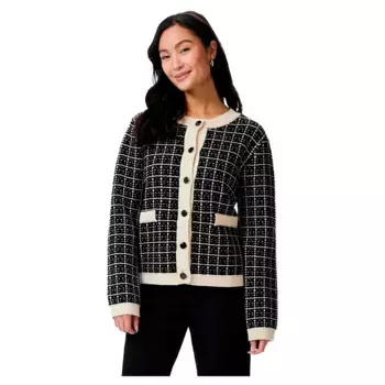 Свитер Yas Livia cardigan, черный
