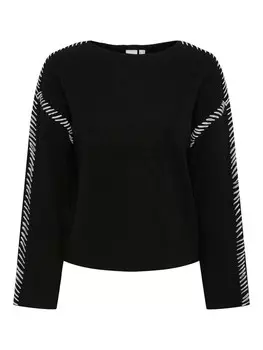 Свитер YAS YASStitcha, черный
