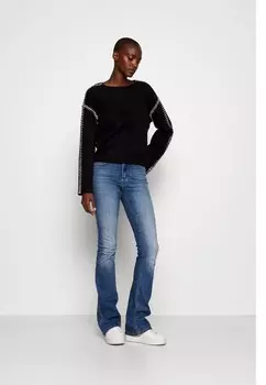 Свитер YASSTITCHA YAS, черный