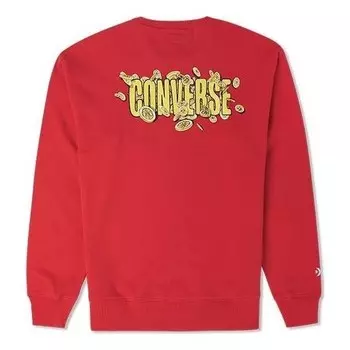 Свитер yotr graphic crew 'red' Converse, красный