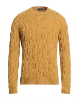 Свитер Zanone, горчичный
