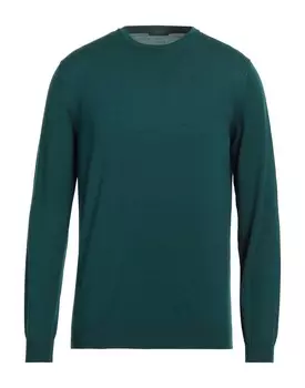 Свитер Zanone, изумрудно-зеленый