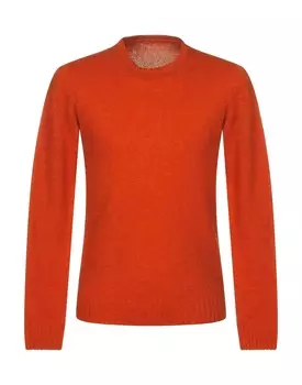 Свитер Zanone, оранжевый