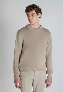 Свитер ZANONE Slowear, бежевый