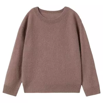 Свитер Zara Kids New Neutrals Cashmere Knit, розовый/лиловый