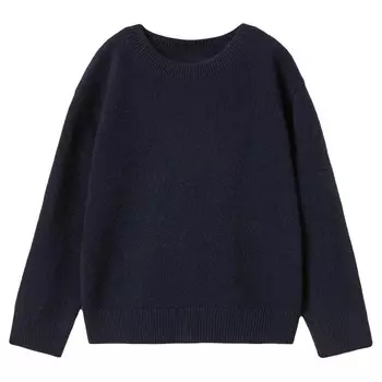 Свитер Zara Kids New Neutrals Cashmere Knit, темно-синий