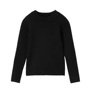 Свитер Zara Kids Ribbed Knit, черный