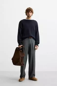 Свитер ZARA, темно-синий