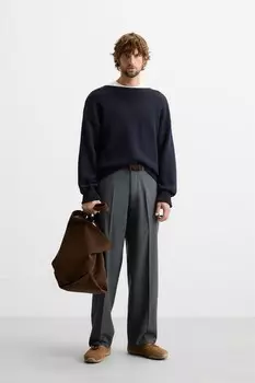Свитер ZARA, темно-синий