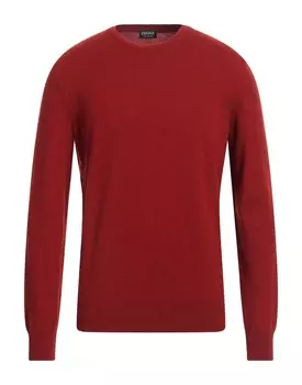 Свитер Zegna, оранжевый