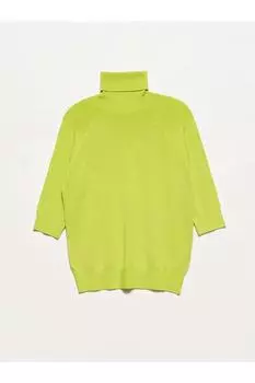 Свитер - Зеленый - Классический крой Dilvin, зеленый