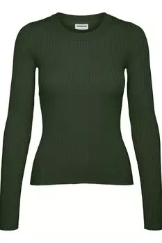 Свитер - Зеленый - Приталенный крой Noisy May