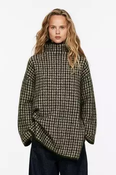 Свитер жаккардовой вязки Arket, бежевый