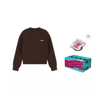 Свитер женские WE11DONE, коричневый