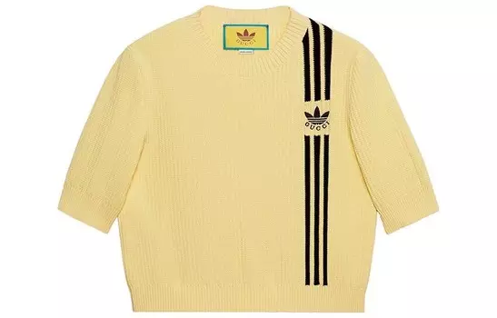Свитер женский Adidas Originals x Gucci, желтый