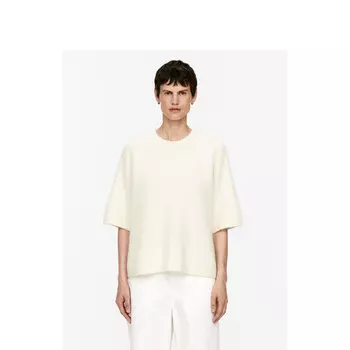 Свитер женский Arket с рукавами пять четвертей, кремовый