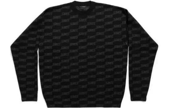 Свитер женский Balenciaga, черный