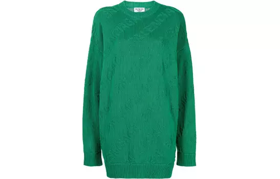 Свитер женский Balenciaga, зеленый