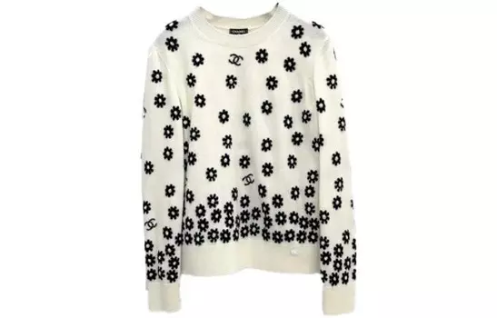 Свитер женский белый Chanel