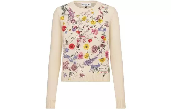 Свитер женский белый Dior