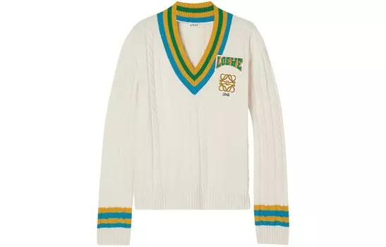 Свитер женский белый Loewe