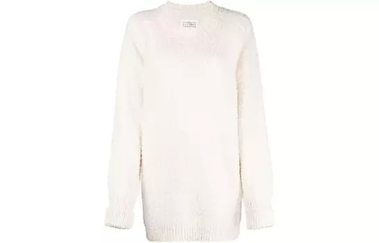 Свитер женский белый Maison Margiela