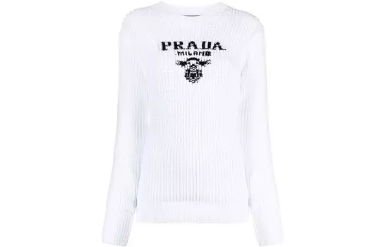 Свитер женский белый Prada