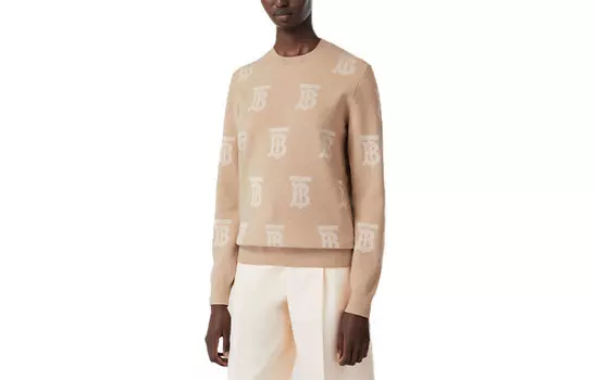 Свитер женский Burberry, светло-коричневый