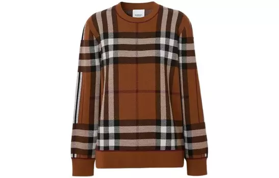 Свитер женский Burberry, темно-коричневый