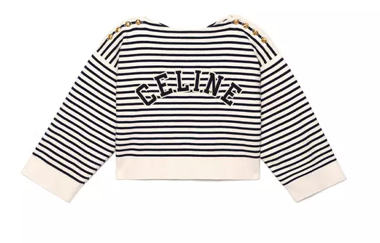 Свитер женский Celine, темно-синий