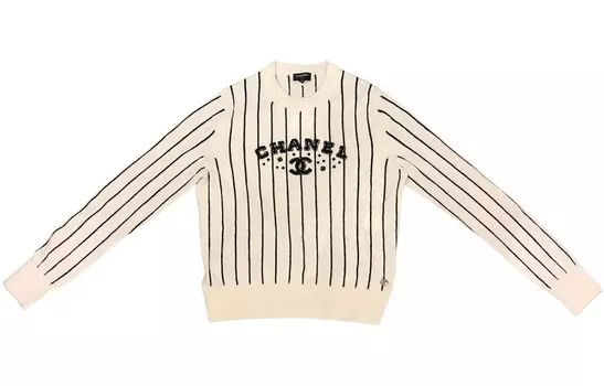 Свитер женский Chanel, белый