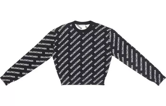 Свитер женский черный Balenciaga